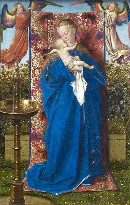 Madonna and Christ Child at the Fountain (1439) Jan van Eyck